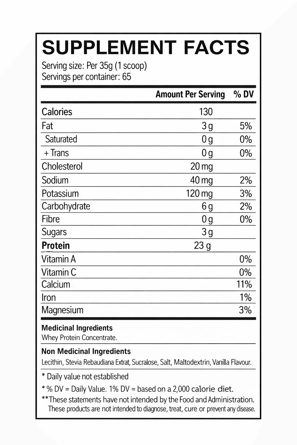 Whey Protein – Strawberry Banana