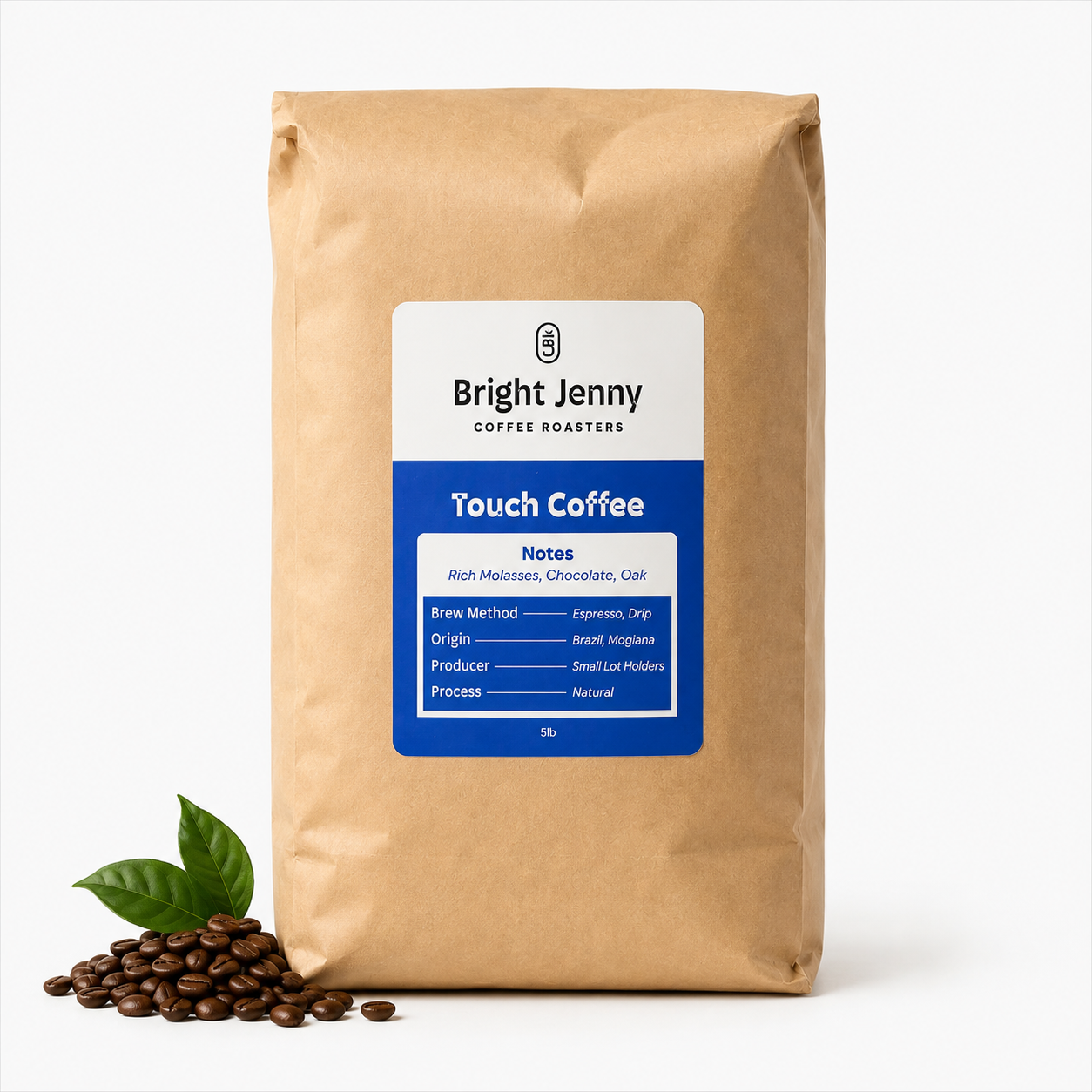 Touch Coffee Beans 5lb bag