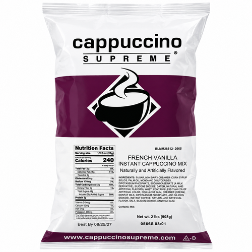 French Vanilla Instant Cappuccino 12 lb