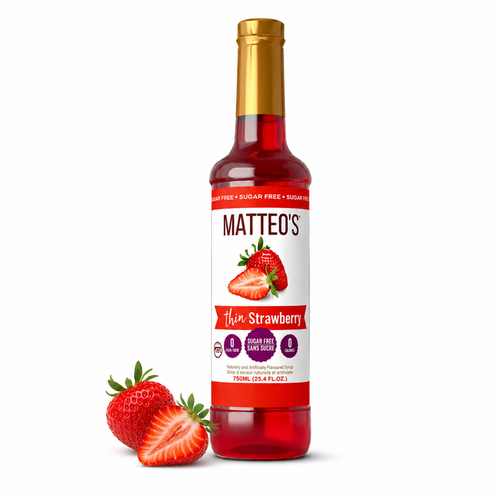 Sugar Free Mix - Strawberry  - 1 Bottle