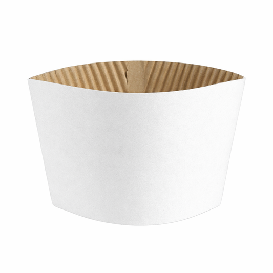 Coffee Cup Sleeves – White