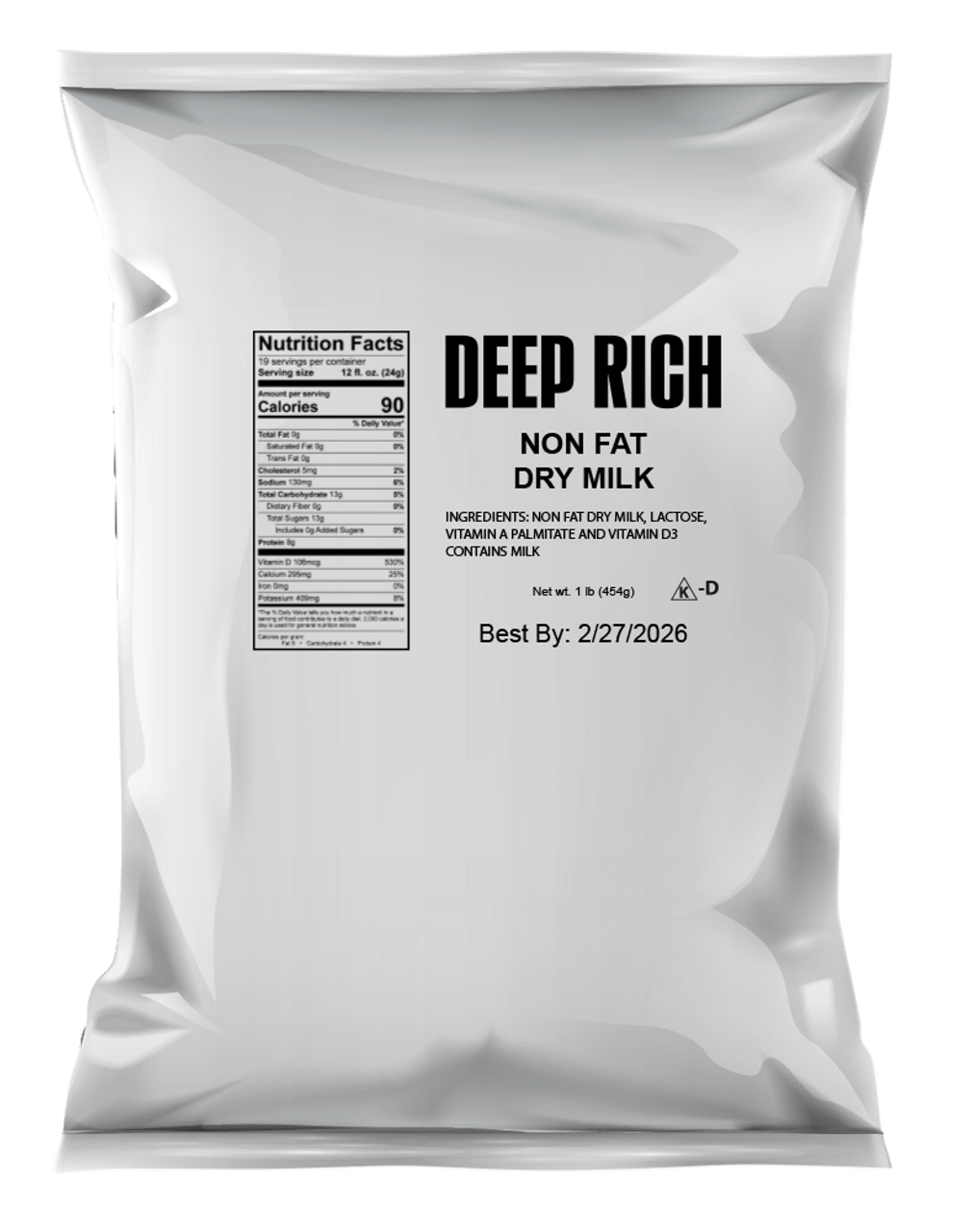Deep Rich Nonfat Dry Milk
