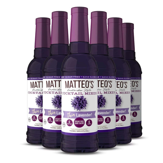 Sugar Free Cocktail Mixes - Lavender - 6