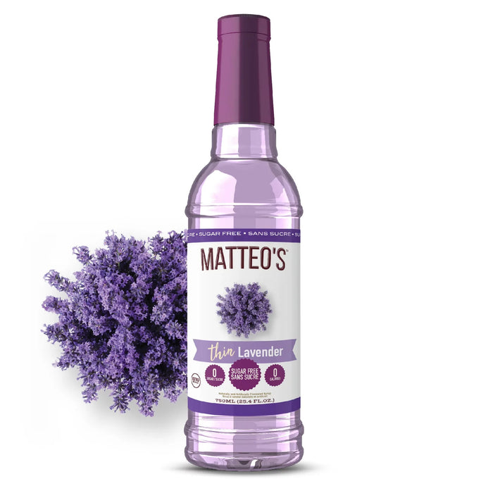 Sugar Free Cocktail Mixes - Lavender - 1 Bottle
