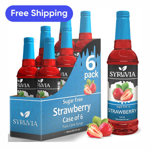 Sugar Free Cocktail Mixes - Strawberry (6)