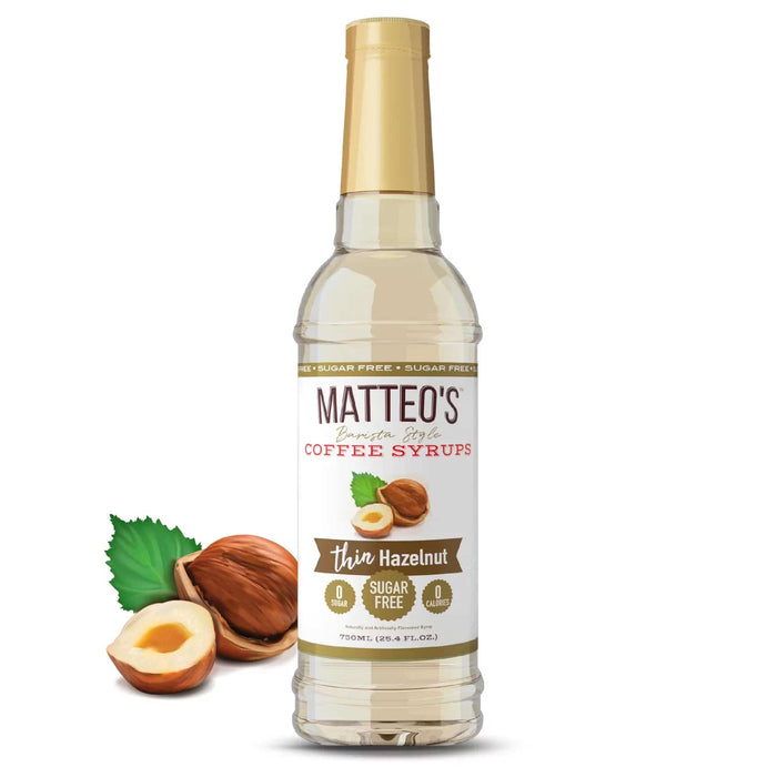 Sugar Free Coffee Syrup - Hazelnut - 1 Bottle