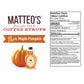 Sugar Free Coffee Syrup - Maple Pumpkin