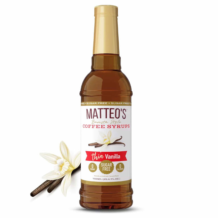 Sugar Free Coffee Syrup - Vanilla - 1 Bottle