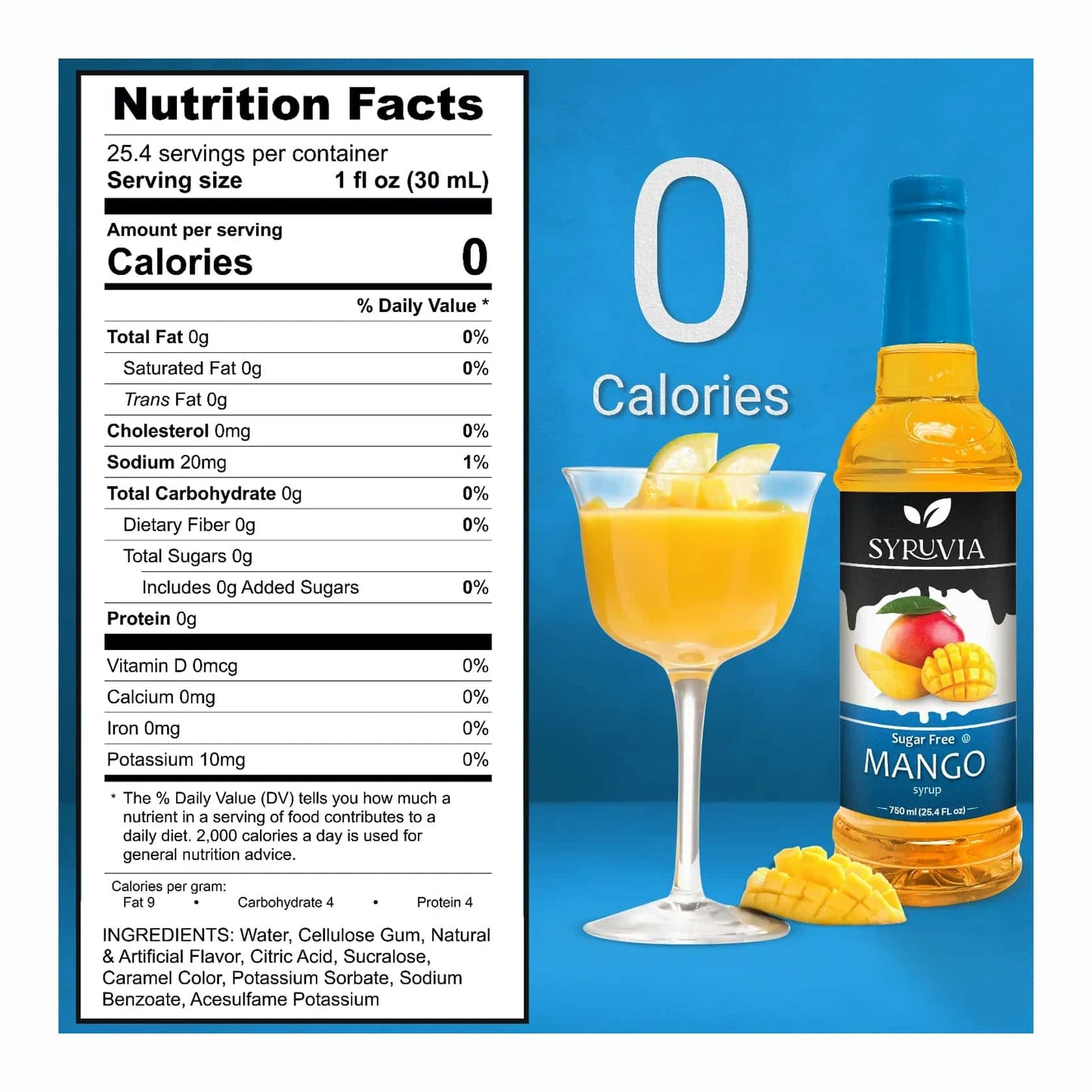 Sugar Free Mix - Mango (6)