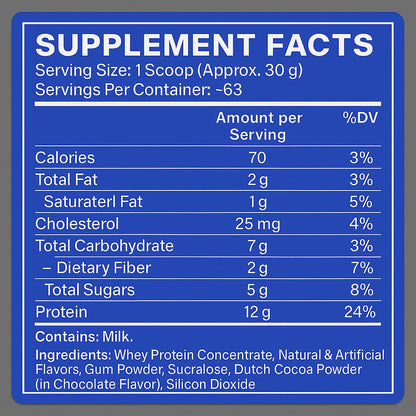 Touch Whey Protein - Double Chocolate