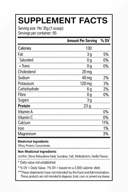 Whey Protein – Strawberry Banana